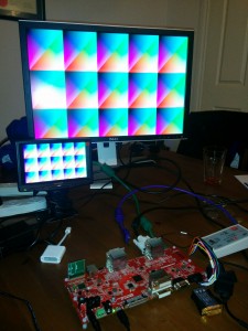 Numato HDMI2USB Prototype driving 2 screens